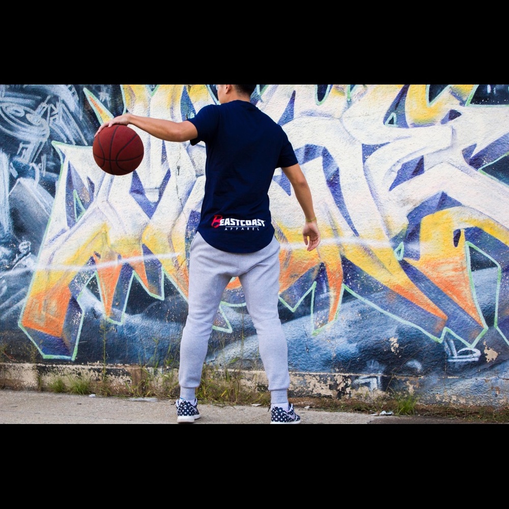 SAVAGE SQUAD s/s curved bottom long Tees